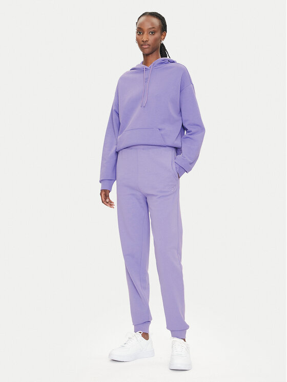 HUGO Hugo Pantaloni trening Nelfinia 50522417 Violet Regular Fit