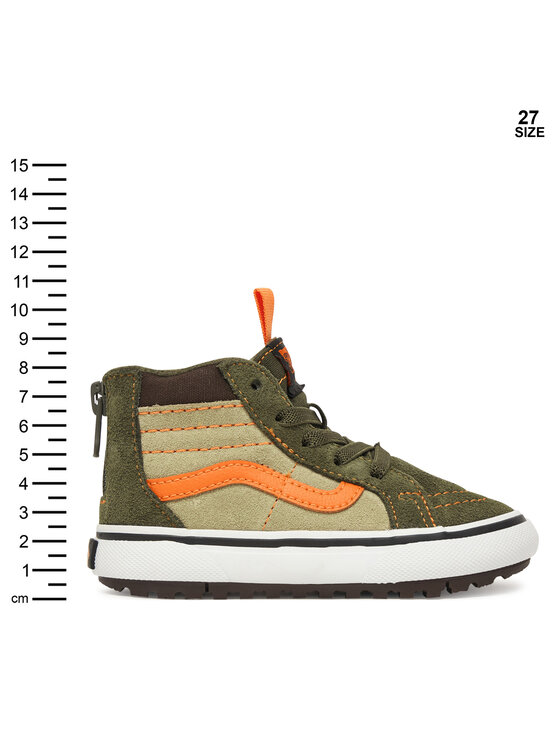 Vans Vans Sneakersy MTE SK8-Hi Zip VN000D0MKCZ1 Khaki