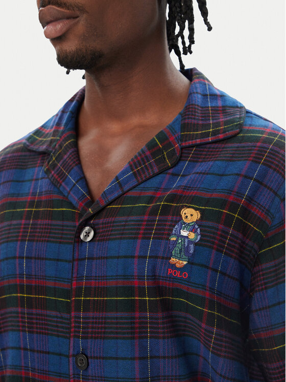 Polo Ralph Lauren Polo Ralph Lauren Піжама 714915985004 Cиній Regular Fit