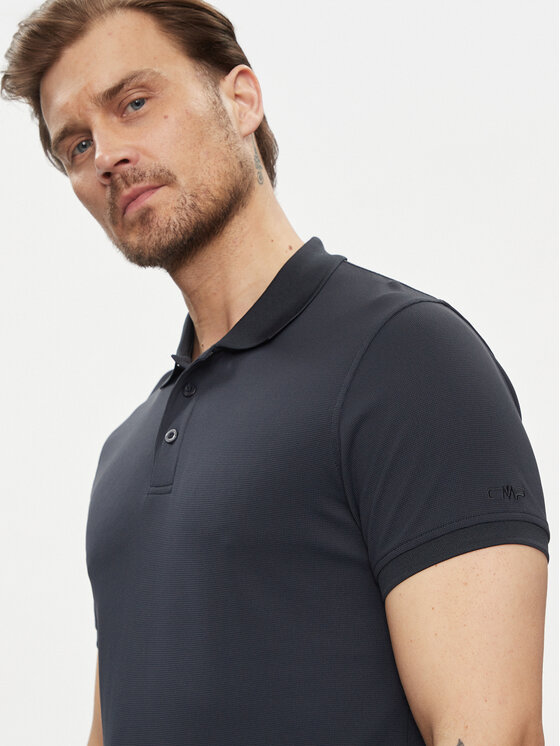 CMP CMP Polo 31T7497V Siva Regular Fit