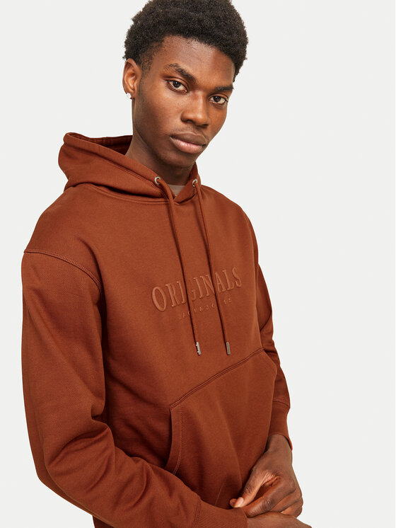 Jack & Jones Jack & Jones Bluza 12262811 Brązowy Regular Fit