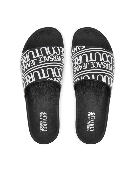 Versace Jeans Couture Versace Jeans Couture Klapki 79YA3SQ1 71352 899 Czarny