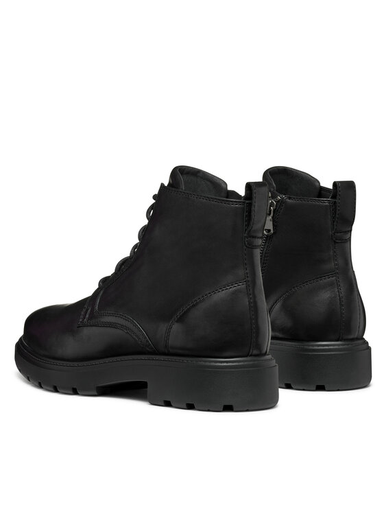 Geox Geox Kotníková obuv U Spherica Ec7 U46FRC 00043 C9999 Černá