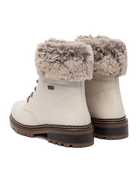 Remonte Remonte Schnürschuhe CEO-D0B74-80 Écru