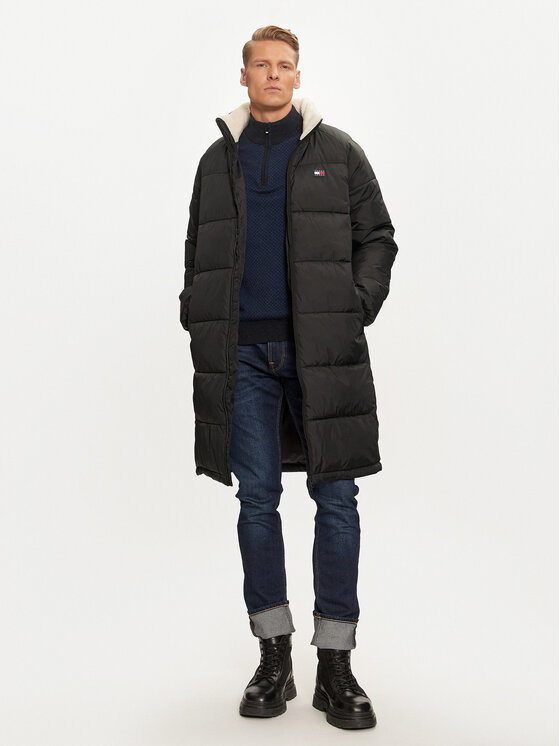 Tommy Jeans Tommy Jeans Μπουφάν χειμωνιάτικο Vail DM0DM20604 Μαύρο Regular Fit