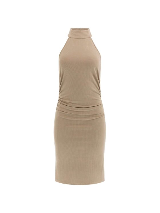 Guess Guess Sukienka codzienna 172215 Beżowy Classic Fit