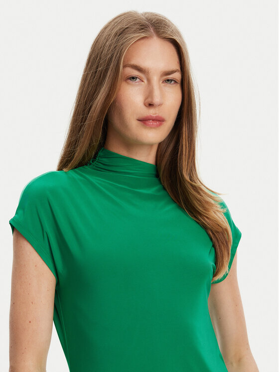 Calvin Klein Calvin Klein Rochie de zi LV044C237G Verde Slim Fit