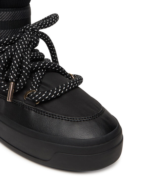 Tommy Hilfiger Tommy Hilfiger Апрески Snow Boot Water Repellent FW0FW09260 Черен