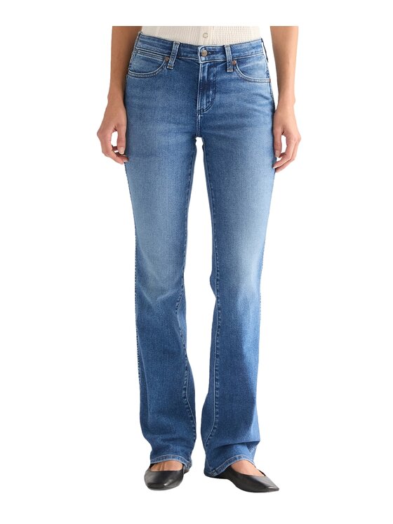 Wrangler Wrangler Jeansy 112378531 Niebieski Bootcut Fit