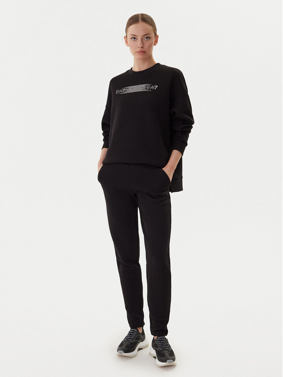 EA7 Emporio Armani Dres 7W000670 AF13151 UC001 Czarny Regular Fit