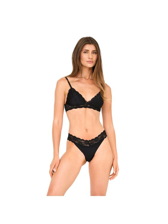 ONLY ONLY Stringi 31002 Czarny