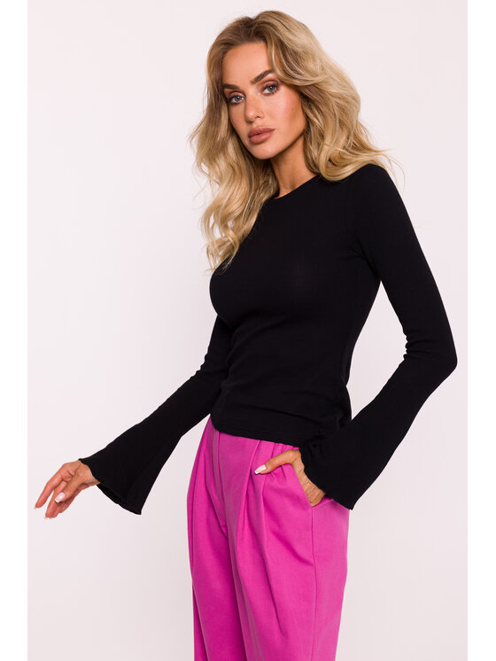 Made of Emotion Made of Emotion Blusa M806 Nero Active Fit