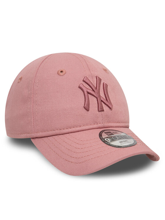 New Era New Era Kepurė su snapeliu Infant League Essential New York Yankees 9FORTY 60595487 Rožinė