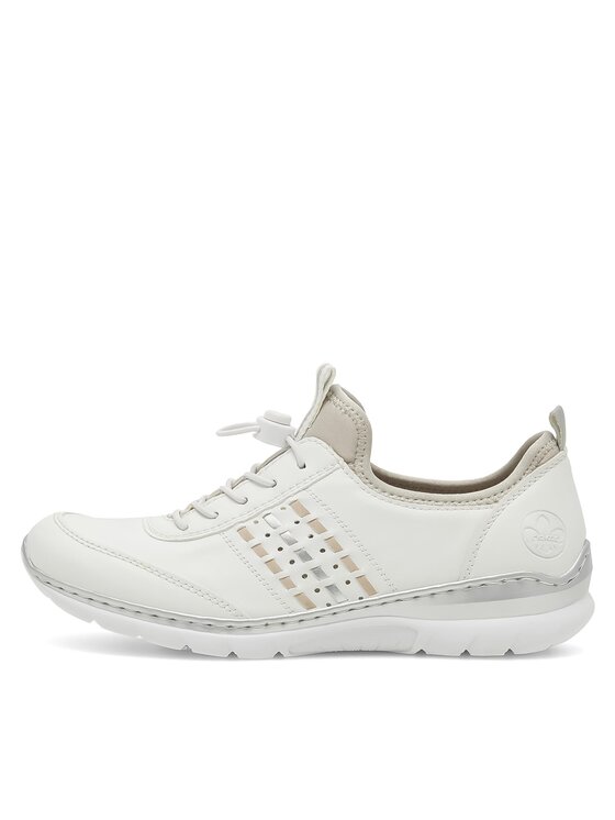 Rieker Rieker Halbschuhe L3259-80 Weiß