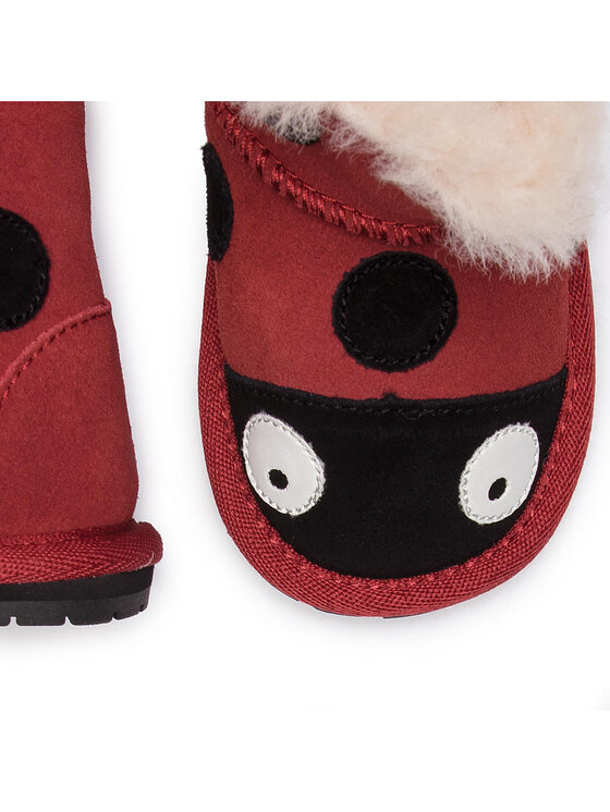 EMU Australia EMU Australia Čizme za snijeg Ladybird Walker B10317 Crvena
