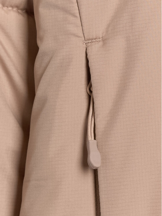 4F 4F Kurtka puchowa MIDSHOP TEXTILE Beżowy Slim Fit