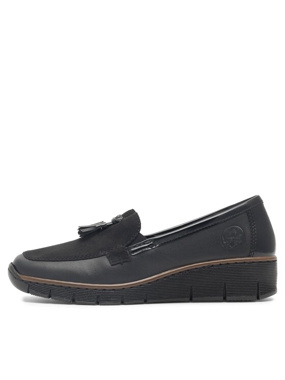 Rieker Rieker Pantofi 53771-00 Negru