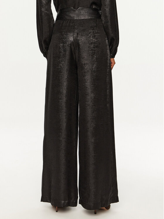 Rinascimento Rinascimento Pantaloni di tessuto CFC0121737003 Nero Regular Fit