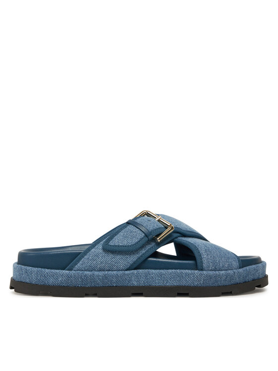 Pollini Ciabatte SA28094G1MTQ0707 Blu scuro, taglia : 36