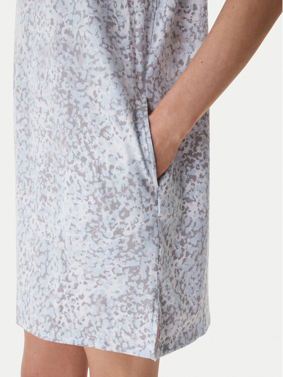 DKNY DKNY Nočná košeľa YI30093 Modrá Regular Fit