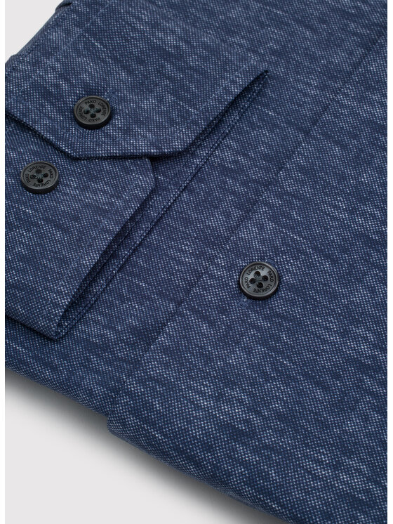 Pako Lorente Pako Lorente Koszula P26SF-1X-066 Granatowy Slim Fit