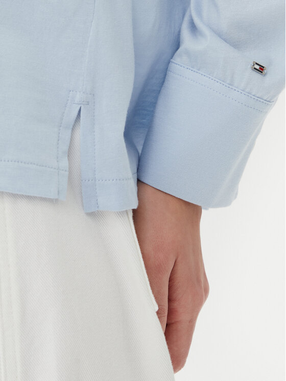 Tommy Hilfiger Tommy Hilfiger Košulja WW0WW45983 Svijetloplava Regular Fit