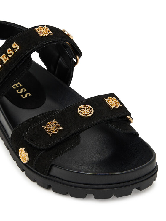 Guess Guess Sandály FLPFLO ESU03 Černá