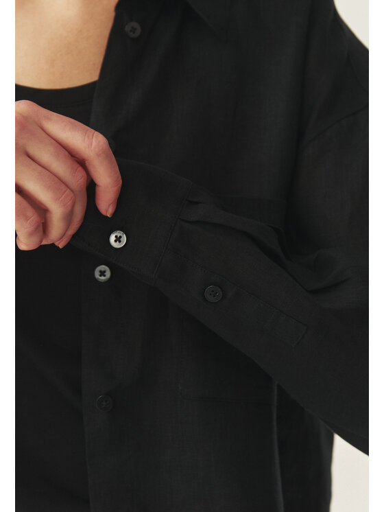 TATUUM TATUUM Košeľa HANNA 1 Čierna Classic Fit