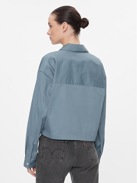 Calvin Klein Jeans Calvin Klein Jeans Košeľa J20J223241 Modrá Oversize