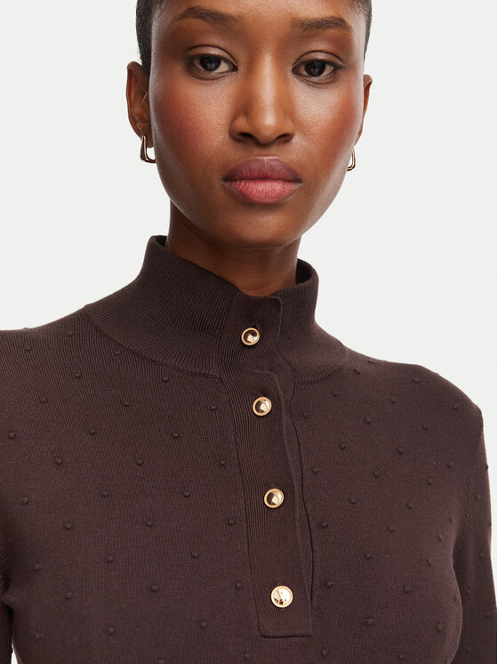 Marella Marella Kampsun Onde 2625366101 Tumepruun Regular Fit