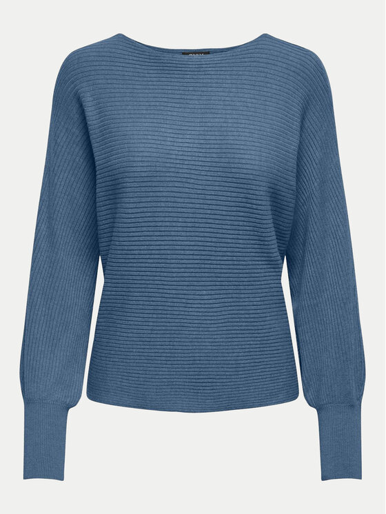 ONLY ONLY Džemper Adaline 15226298 Plava Relaxed Fit