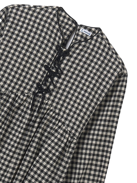 Mayoral Mayoral Sukienka codzienna 7916 Czarny Regular Fit
