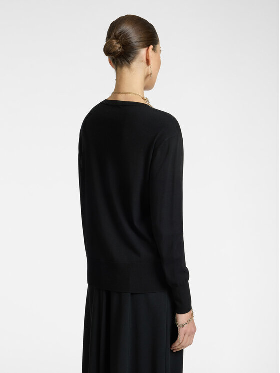 Elena Mirò Elena Mirò Maglione M510Z000647N033 Nero Regular Fit