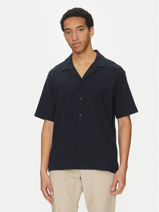 BOSS BOSS Ing 50536745 Sötétkék Relaxed Fit