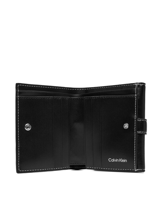 Calvin Klein Calvin Klein Rahakott Buckle 2 In 1 Wallet LV04F1168G Must