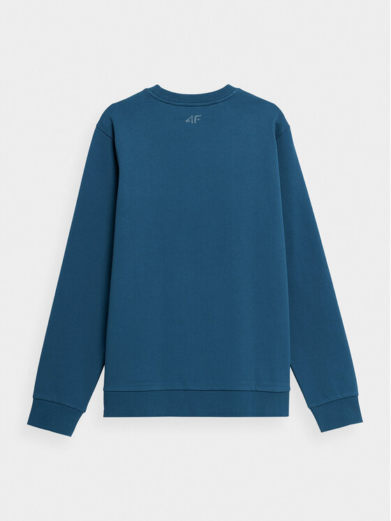 4F 4F Bluza 4FAW23TSWSM692 Niebieski Regular Fit
