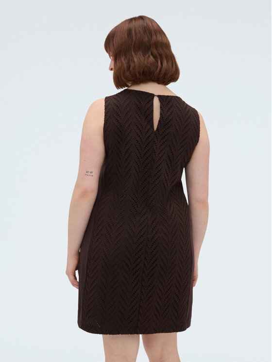 Fiorella Rubino Fiorella Rubino Vestito da giorno 7044L001226N0V2 Marrone Regular Fit