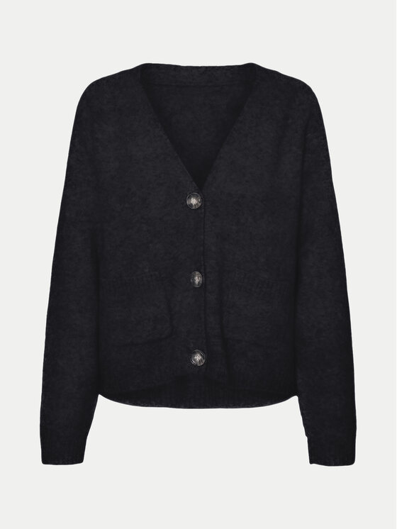 Vero Moda Vero Moda Kardigan Boom 10320457 Černá Loose Fit