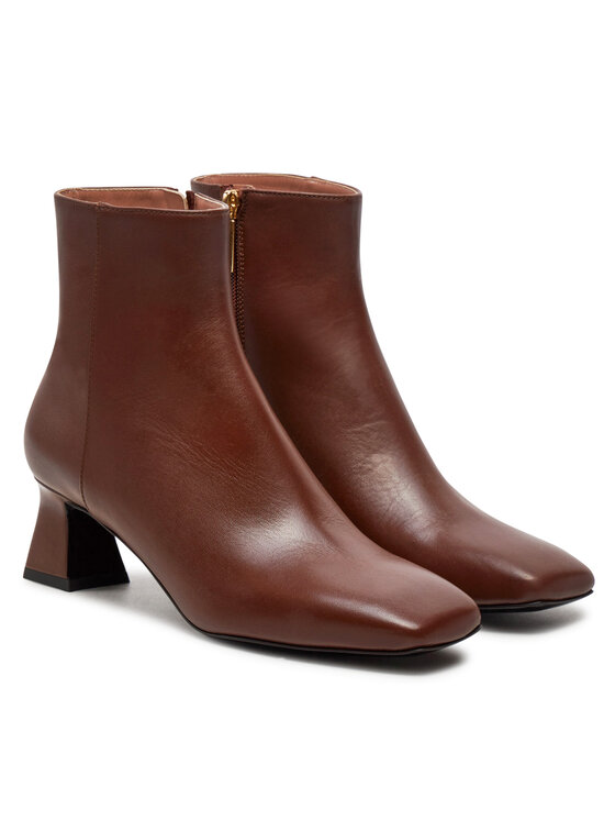 Pollini Pollini Botki SA21045C1LTD0217 Brązowy