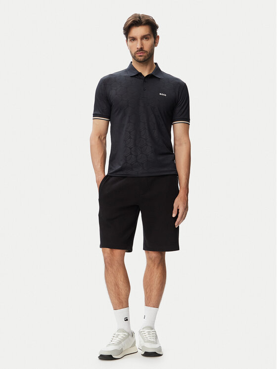 BOSS BOSS Pólóing Game 1 50564785 Sötétkék Slim Fit