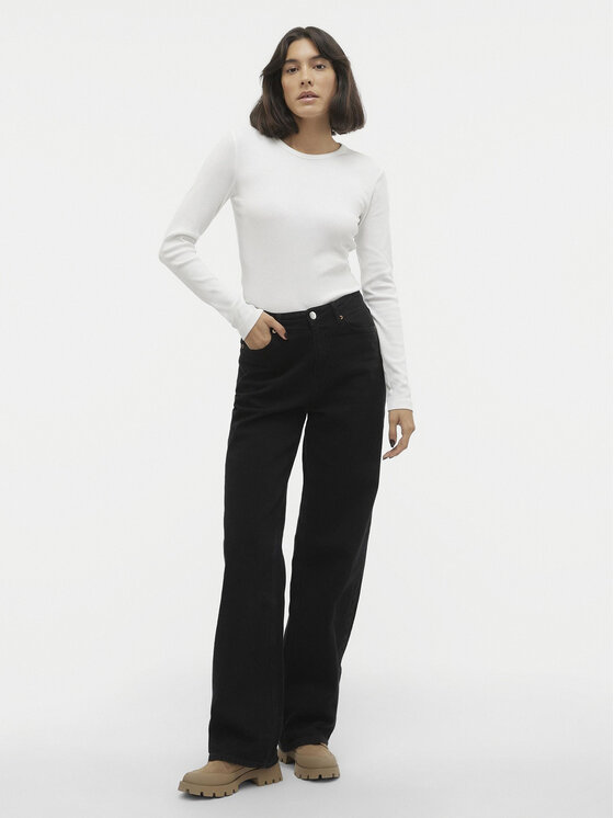 Vero Moda Vero Moda Palaidinė Chloe 10306897 Balta Slim Fit