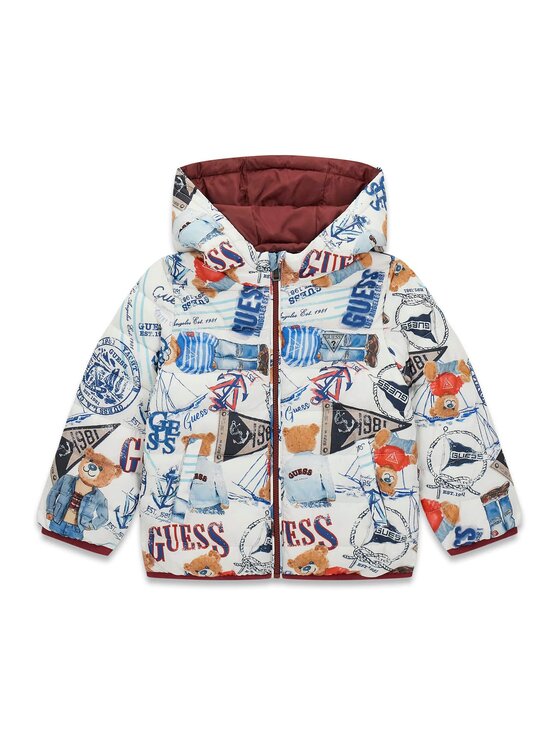 Guess Kids Guess Kids Μπουφάν μεταβατικό 180627 Έγχρωμο Classic Fit