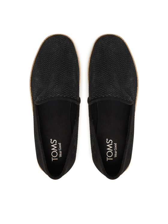 Toms Toms Еспадрильї Santiago  10021909 Чорний