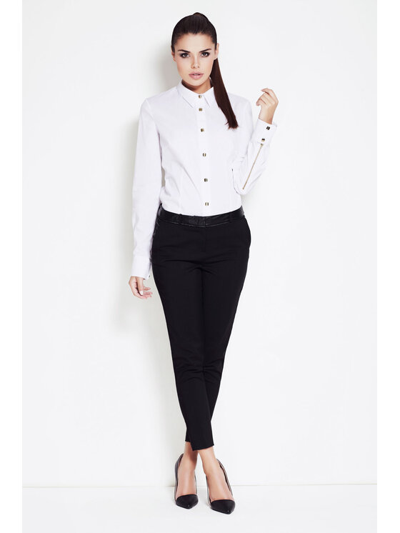 Awama Awama Košeľa A052 Biela Basic Fit
