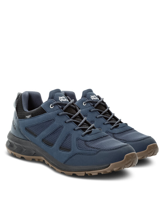 Jack Wolfskin Jack Wolfskin Trekking čevlji Woodland 2 Texapore Low M 4051271 Mornarsko modra