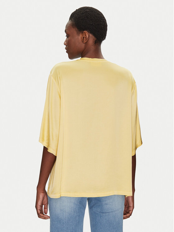 ViCOLO ViCOLO Блуза TD0013 Жълт Relaxed Fit