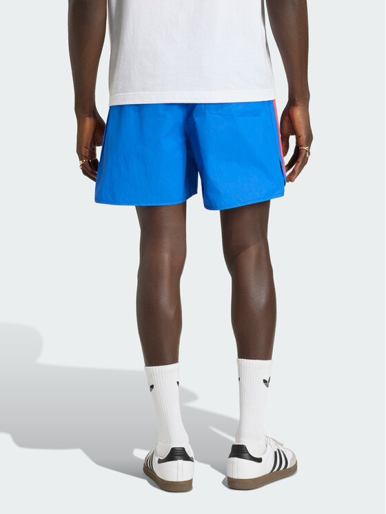 adidas adidas Szorty materiałowe 159299 Błękitny Regular Fit