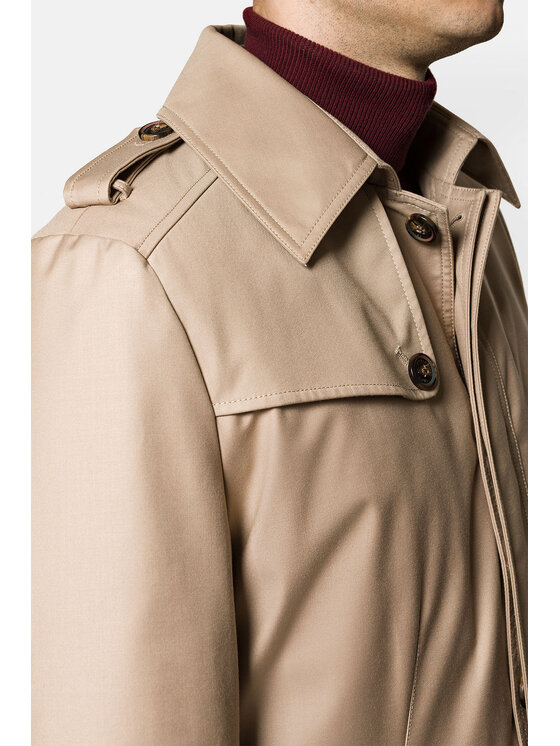Lancerto Lancerto Trencz Molson 2 KU131222000002 Beżowy Regular Fit