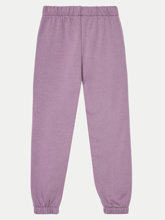 Gap Gap Spodnie dresowe 645535-02 Fioletowy Relaxed Fit