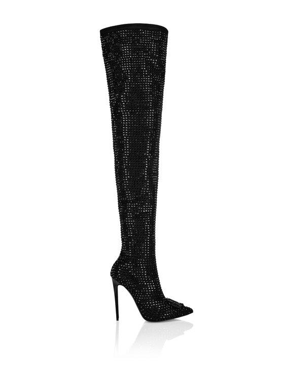 PHILIPP PLEIN PHILIPP PLEIN Kozaki 11499 Czarny